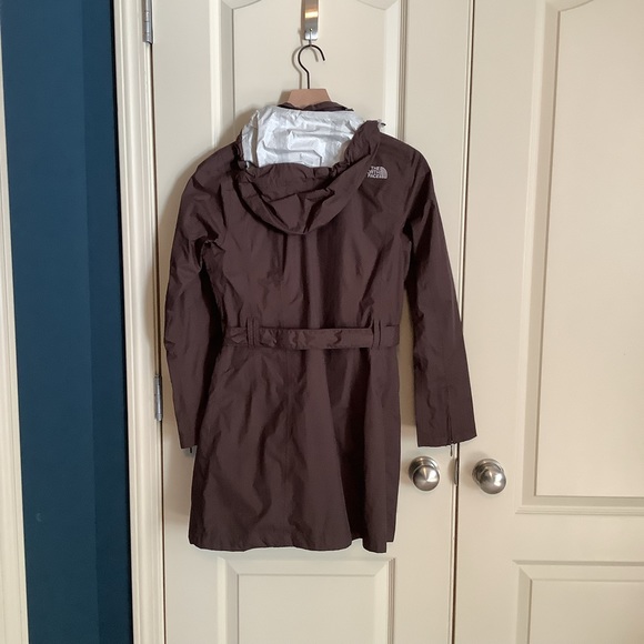 The North Face Brown HyVent DT Raincoat XS - Picture 2 of 5